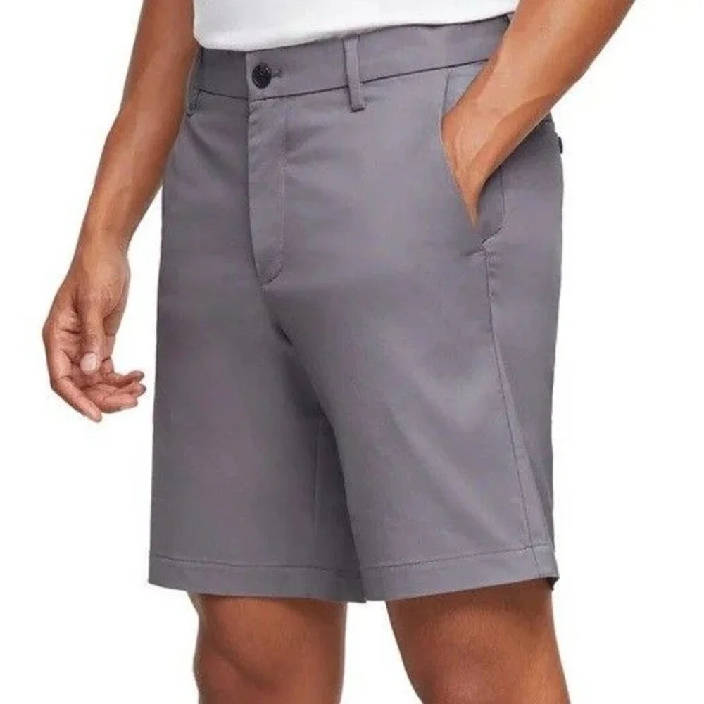 Banana Republic Men's Stretch Chino Shorts Gray 32 NWT